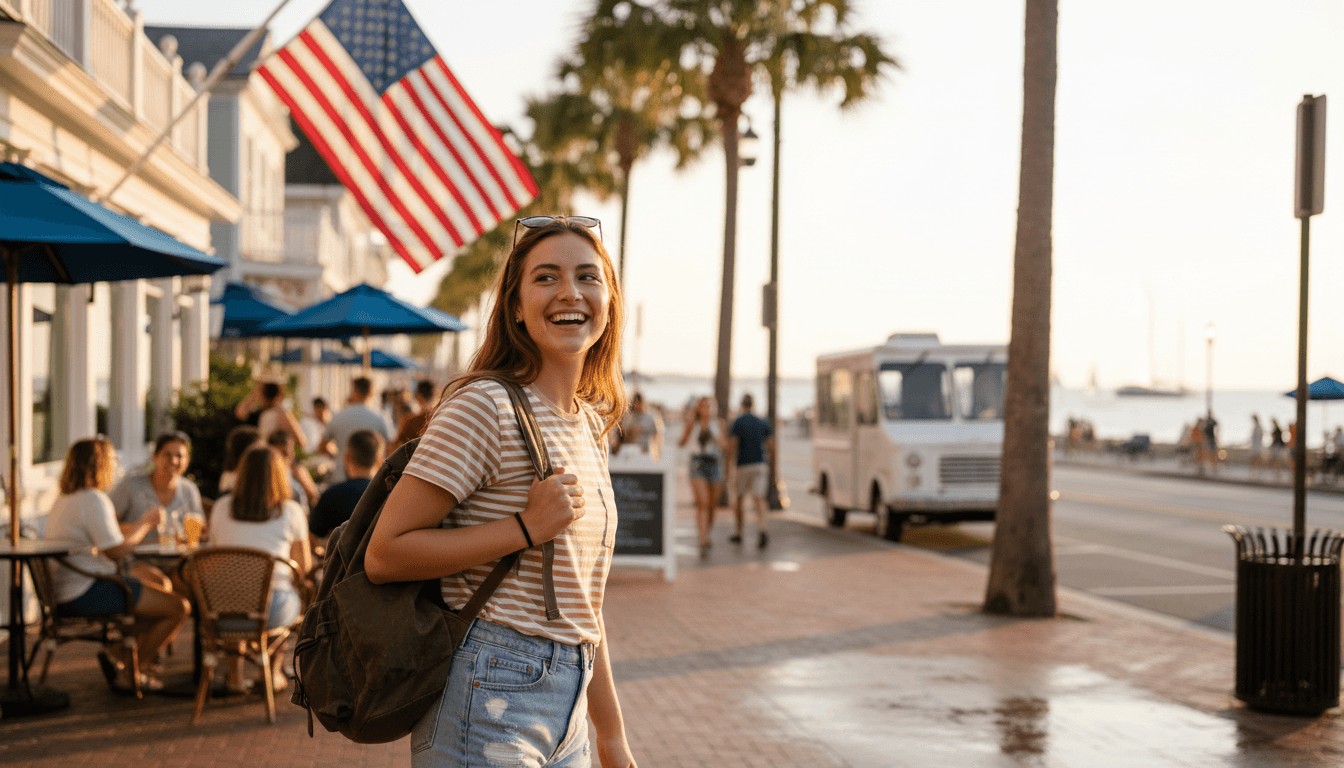 Work and Travel programıyla ABD'de bir yaz geçiren genç bir üniversite öğrencisi