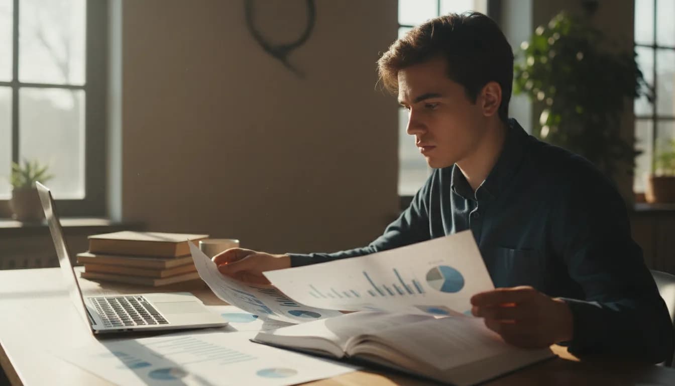 Program verilerini inceleyen öğrenci